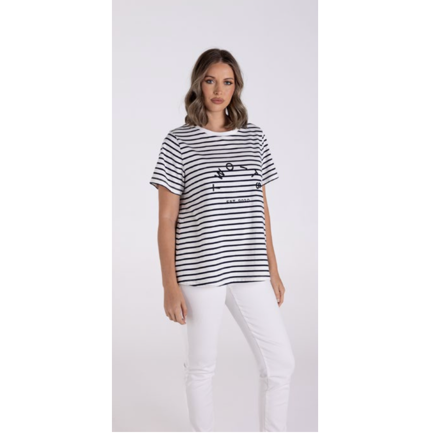 TWO T&#39;s | Stripe T-shirt