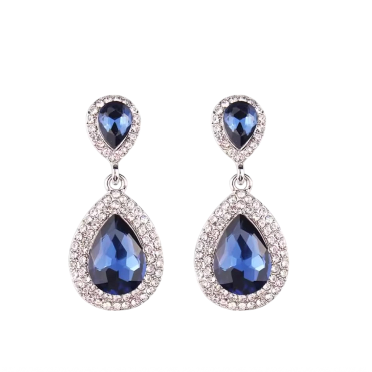 ABIGAILE | TEAR DROP EARRING - Midnight