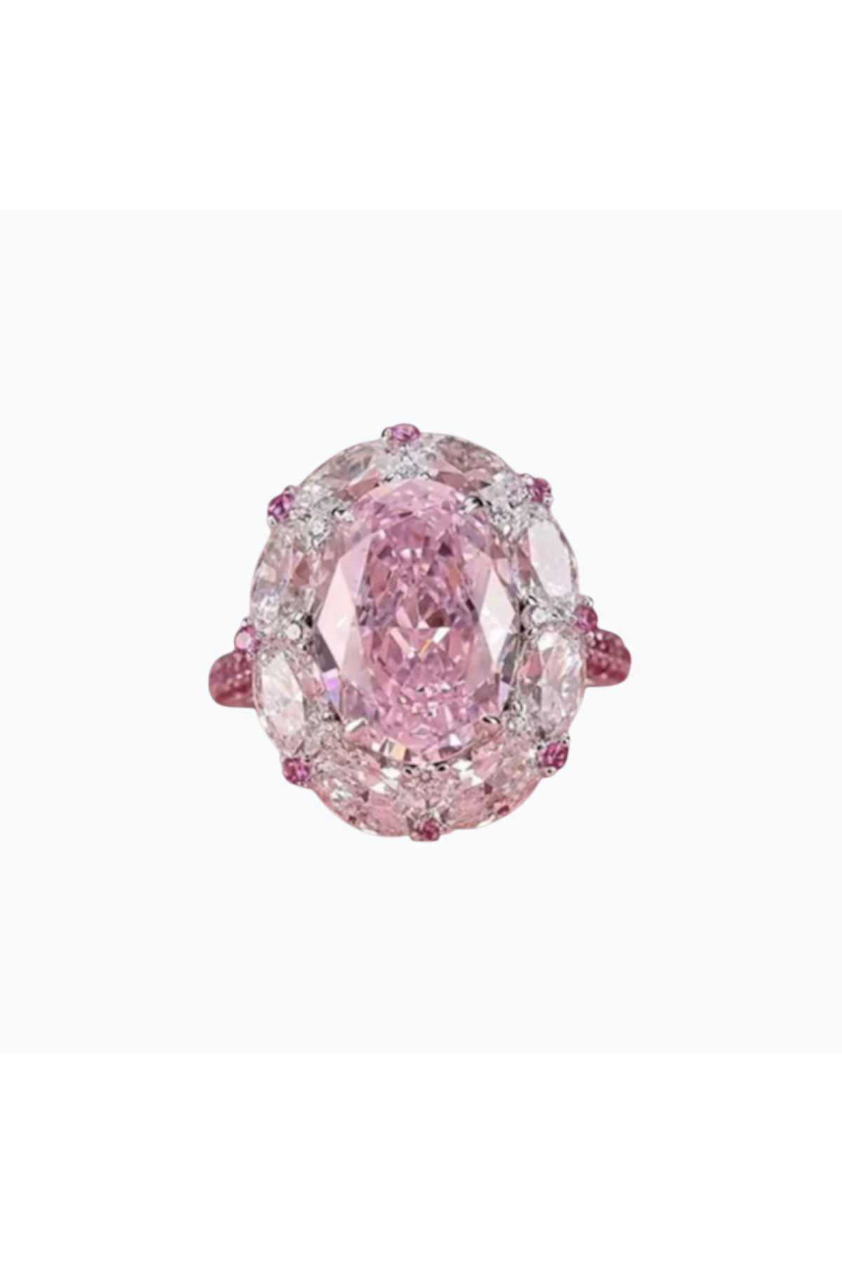 AURORA | CUBIC ZIRCONIA RING - Pink