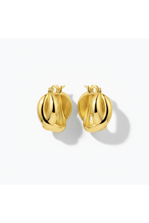 BLOOM | GOLD TWIST STUD