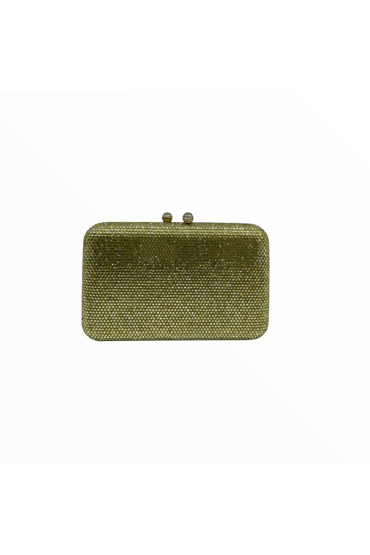 LEMON YELLOW CRYSTAL CLUTCH