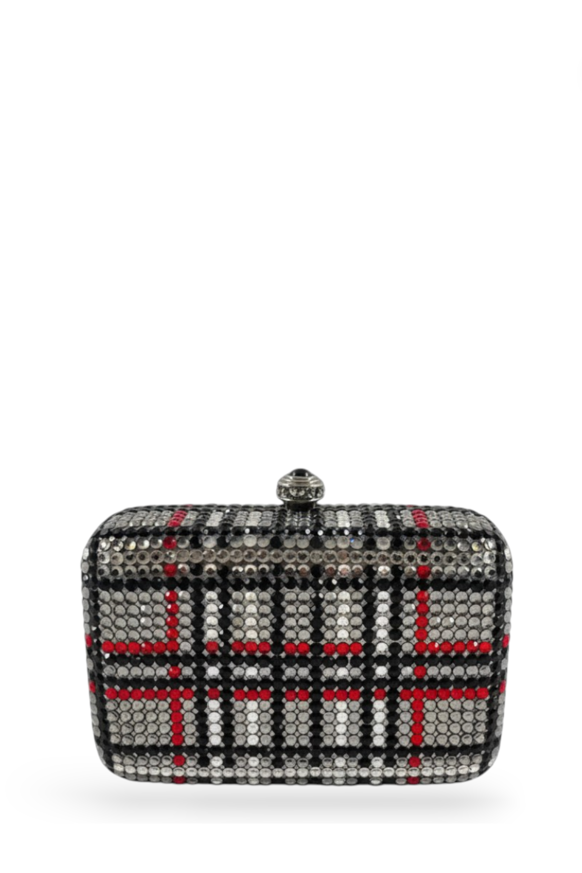 Crystal Pattern Mini Clutch
