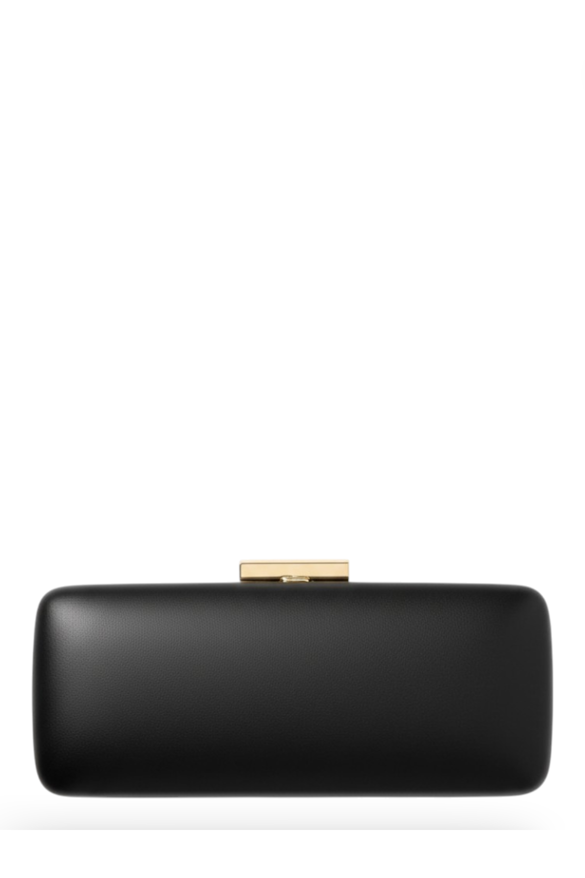 Black Leather Long Clutch