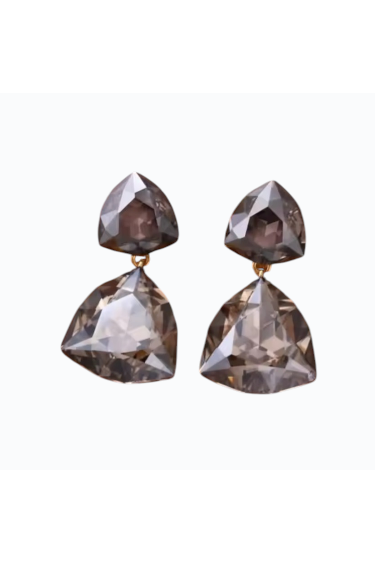 NIKOLINA | TRIANGULAR DROP - PEWTER