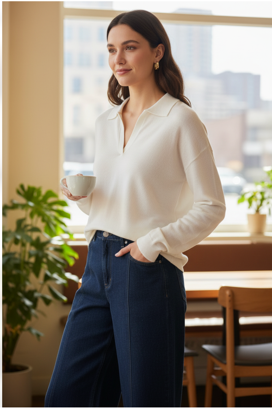FATE + BECKER | SOLENNE POLO KNIT