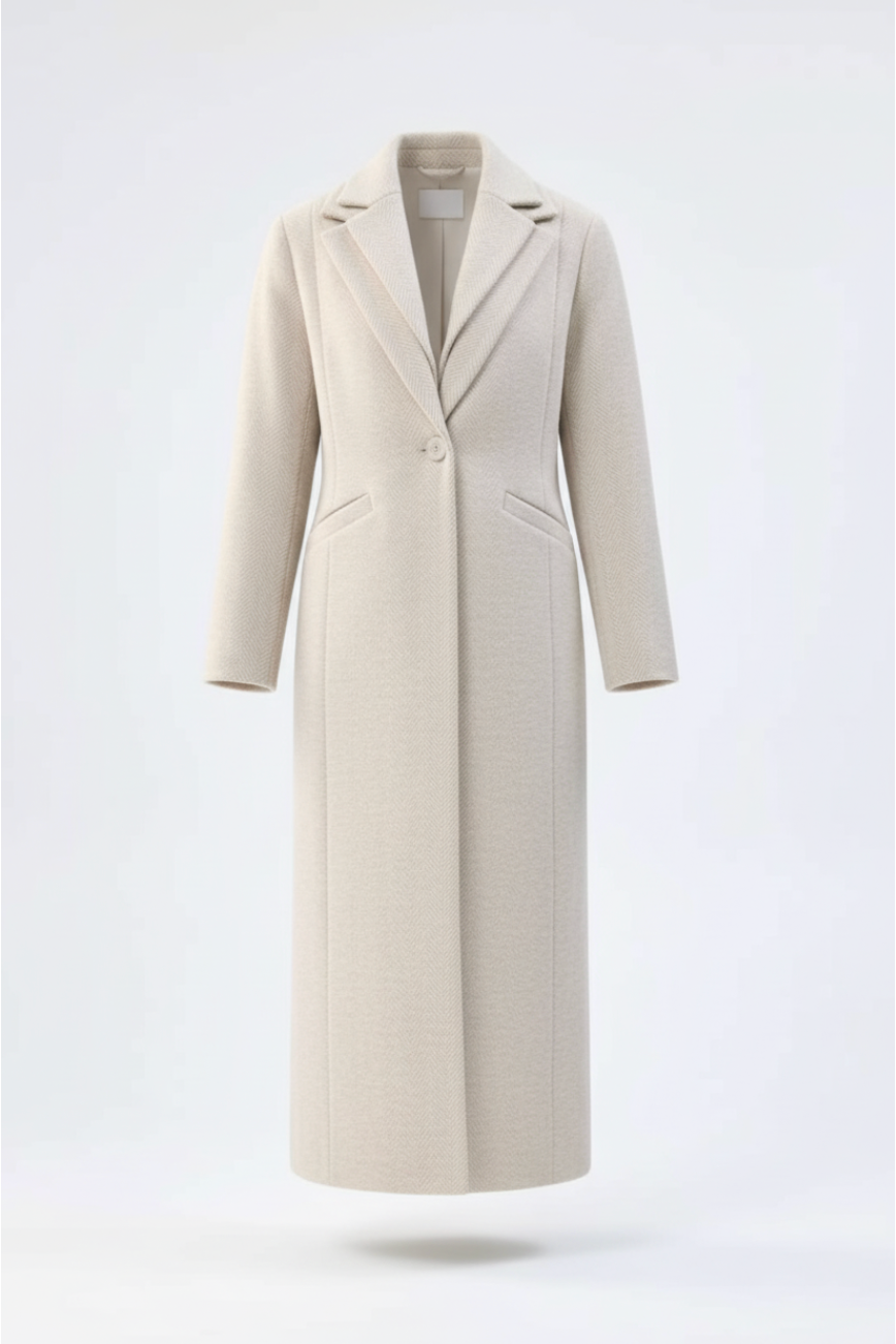UNREAL FUR | Malta Coat - Herringbone