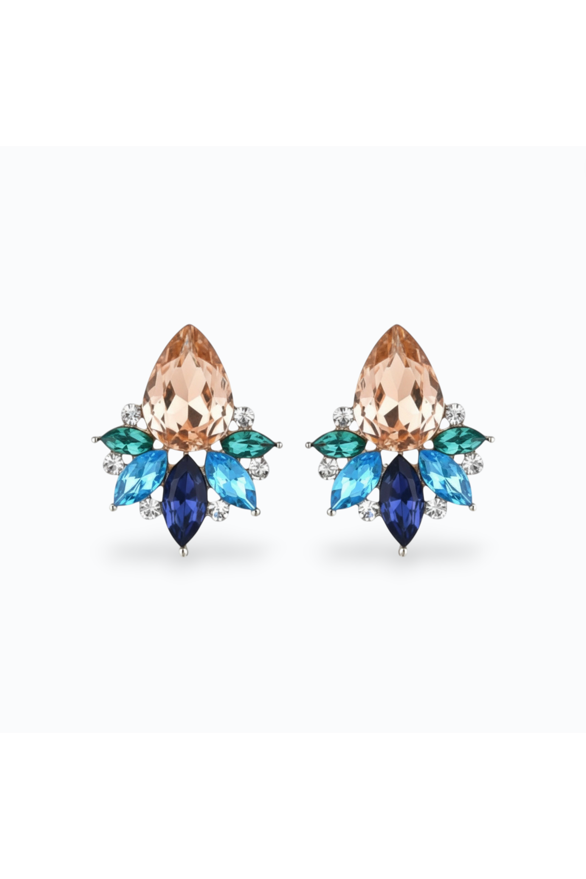 ONDINE | DROP EARRING - Blue Multi