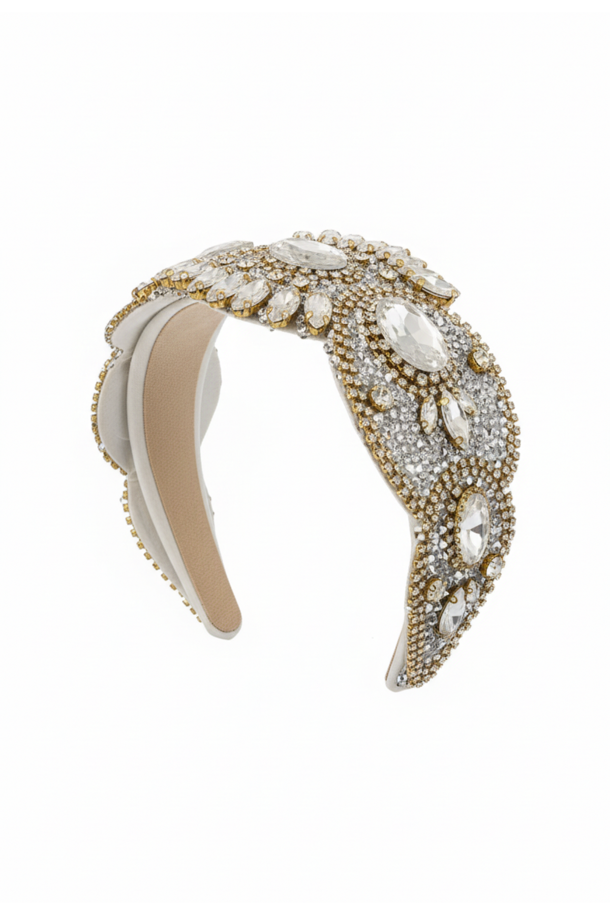 CRYSTAL HEADBAND | Silver/Gold