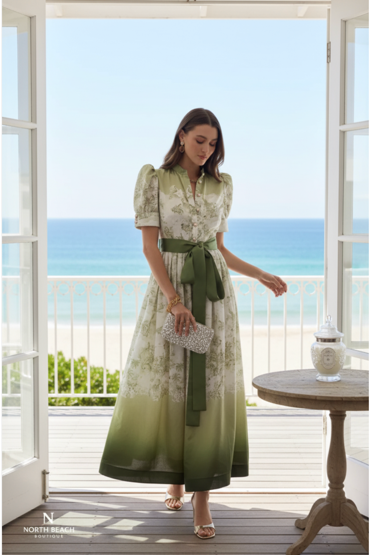 AQUA BLU |  FAISANE ROSALIE DRESS