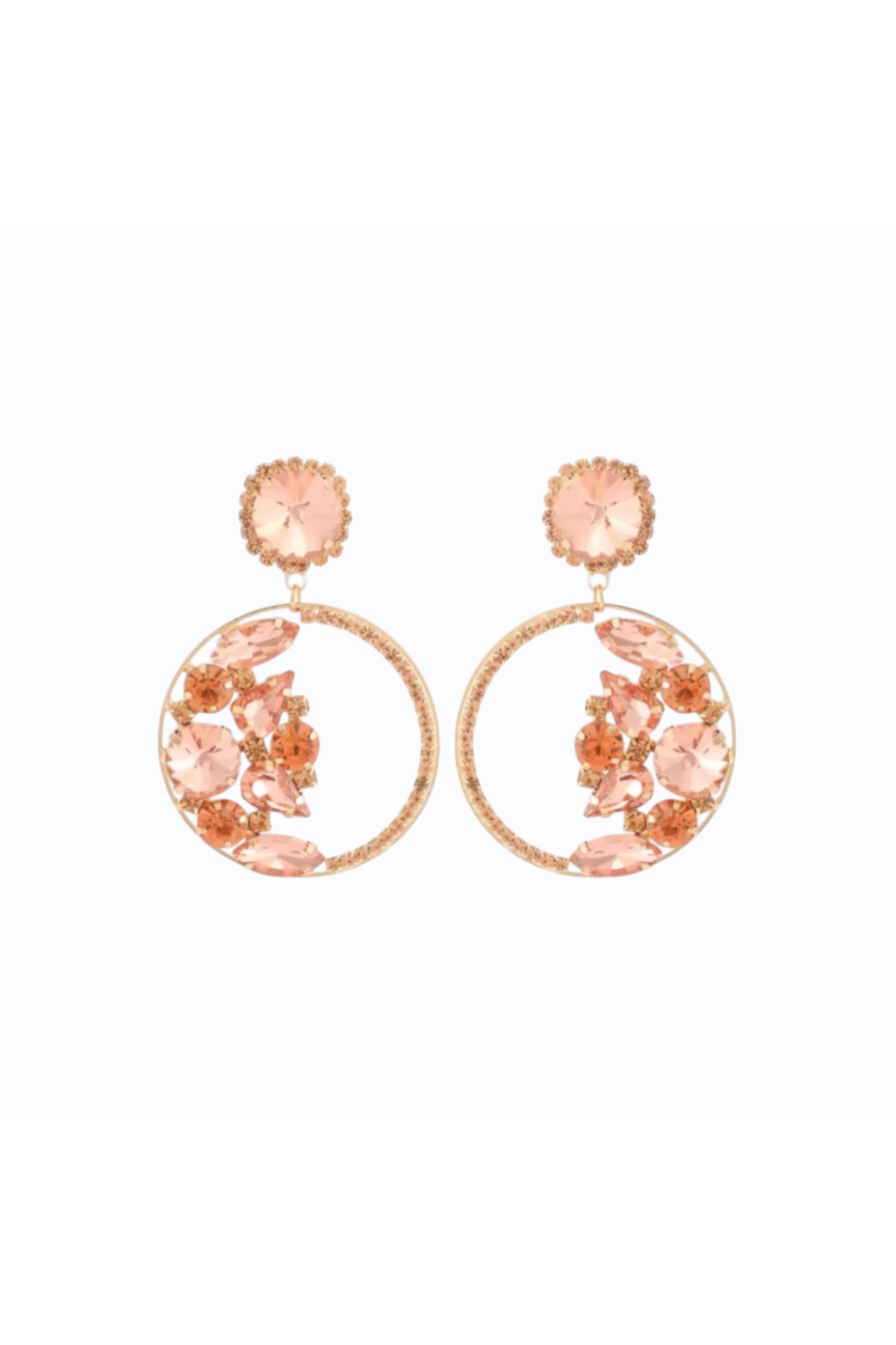 ELENI | DROP EARRING - Rose Gold
