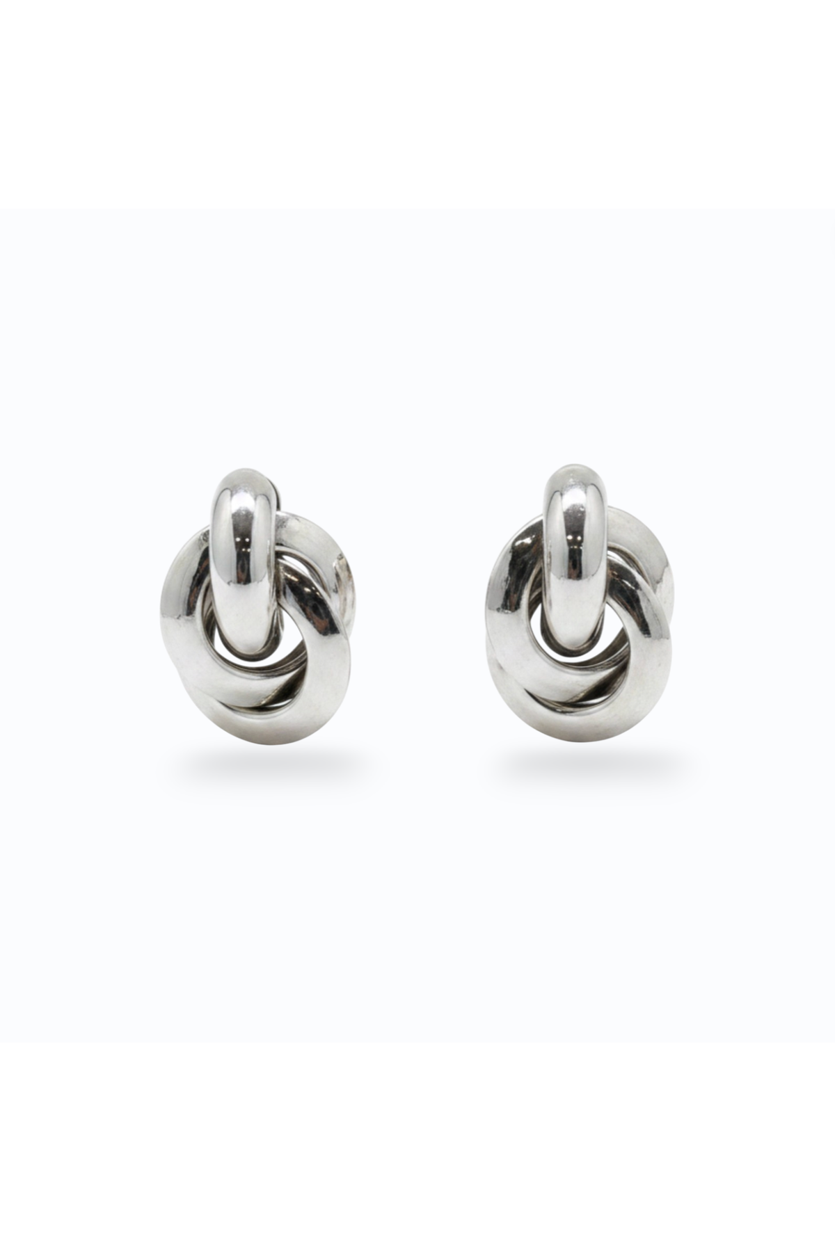NATASHA | METALLIC STUD - SILVER