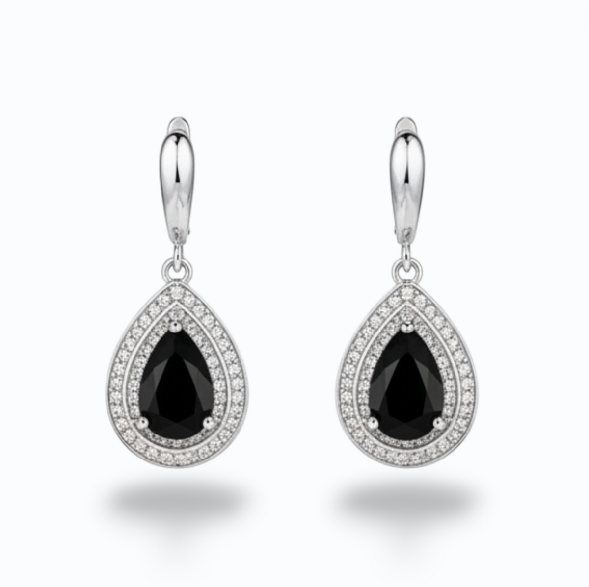 TILLY | Black/Gold Drop Earring