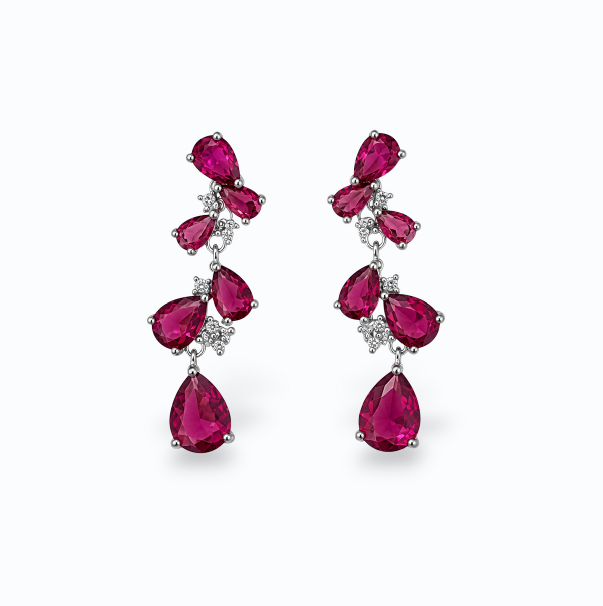 MINK | BERRY EARRING