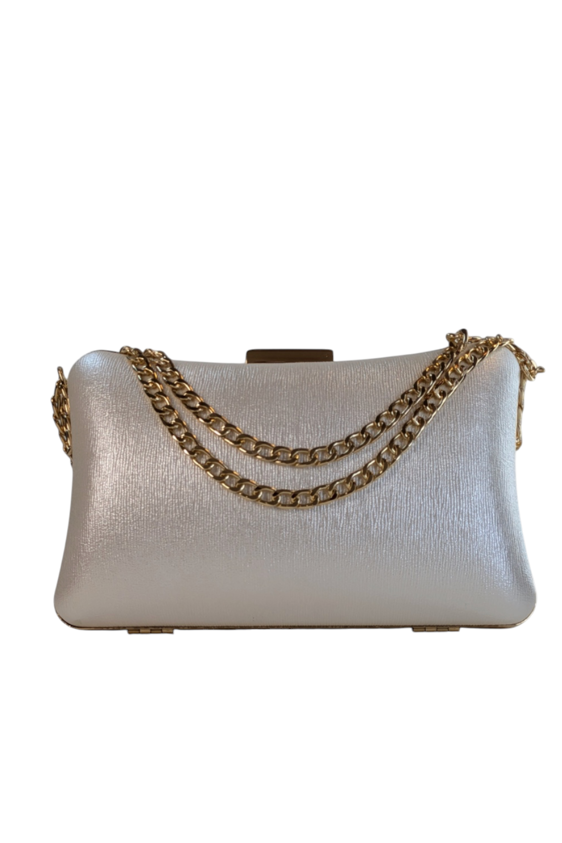 GREGORY LADNER |  AVA BAG WITH SIDE CHAIN - Ivory