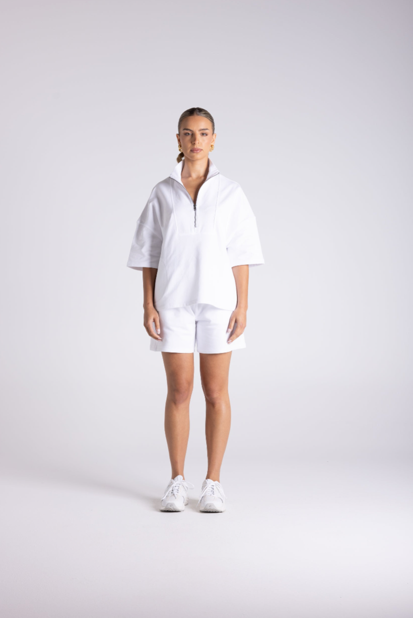 Two T's | Ava Sweat - White