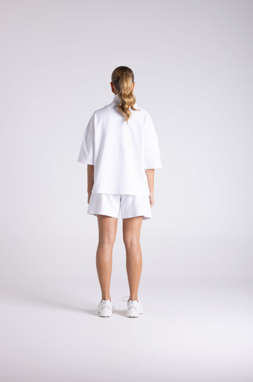 Two T's | Ava Sweat - White