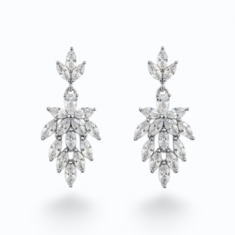 ARMANI | CRYSTAL EARRING - Clear