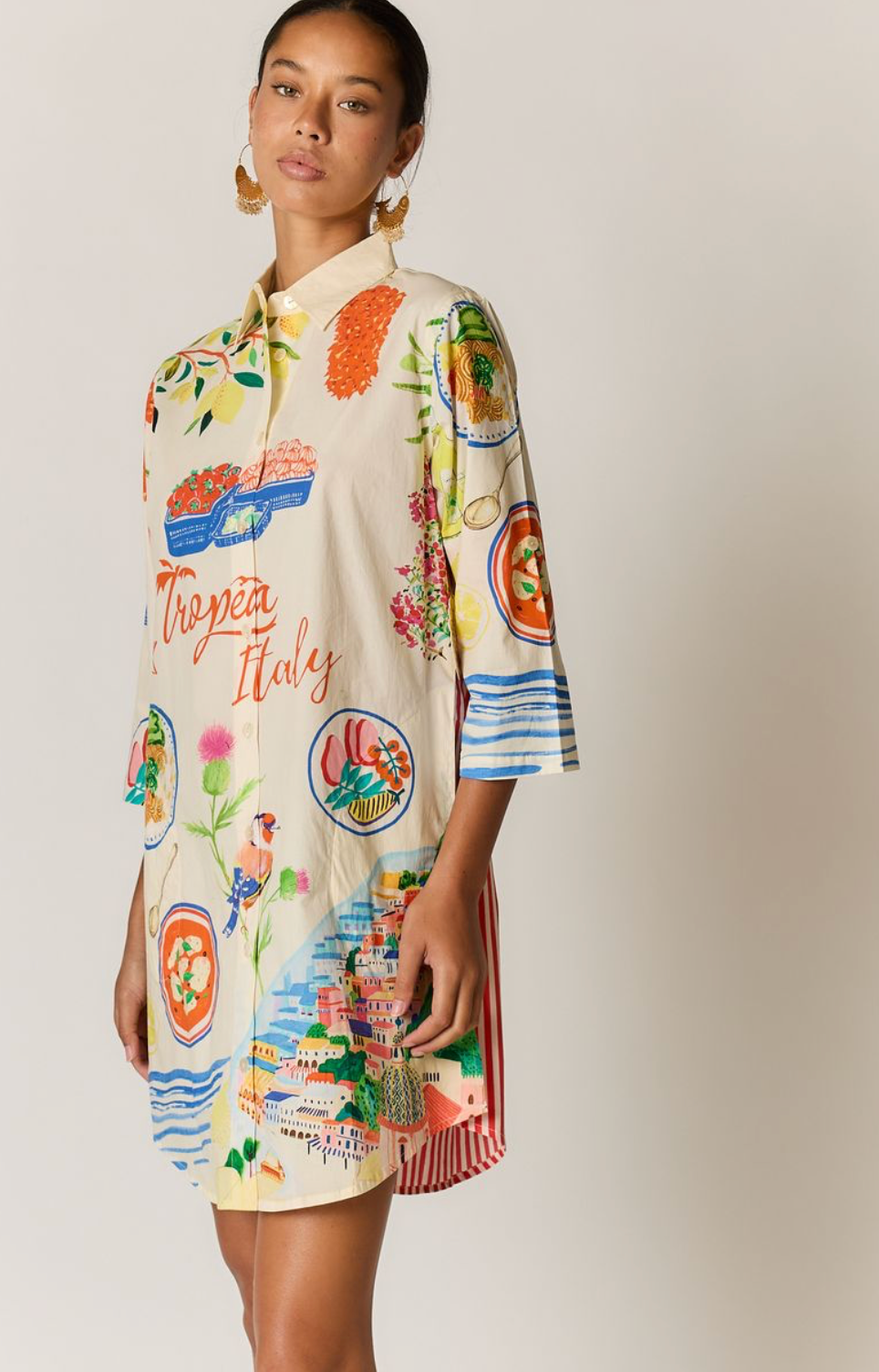TROPEA SHIRT DRESS