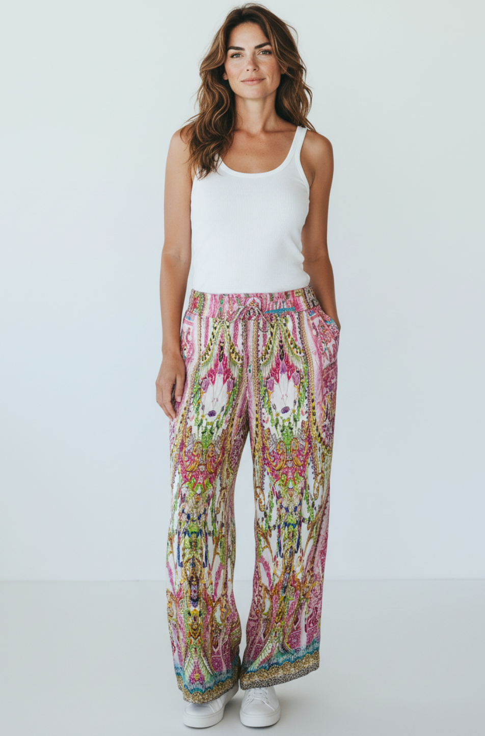 FS | PINK MULTI PANT