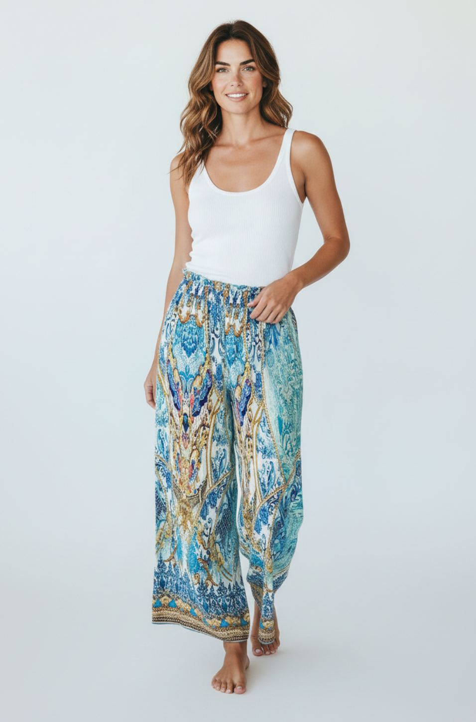 FS | BLUE MULTI PANT