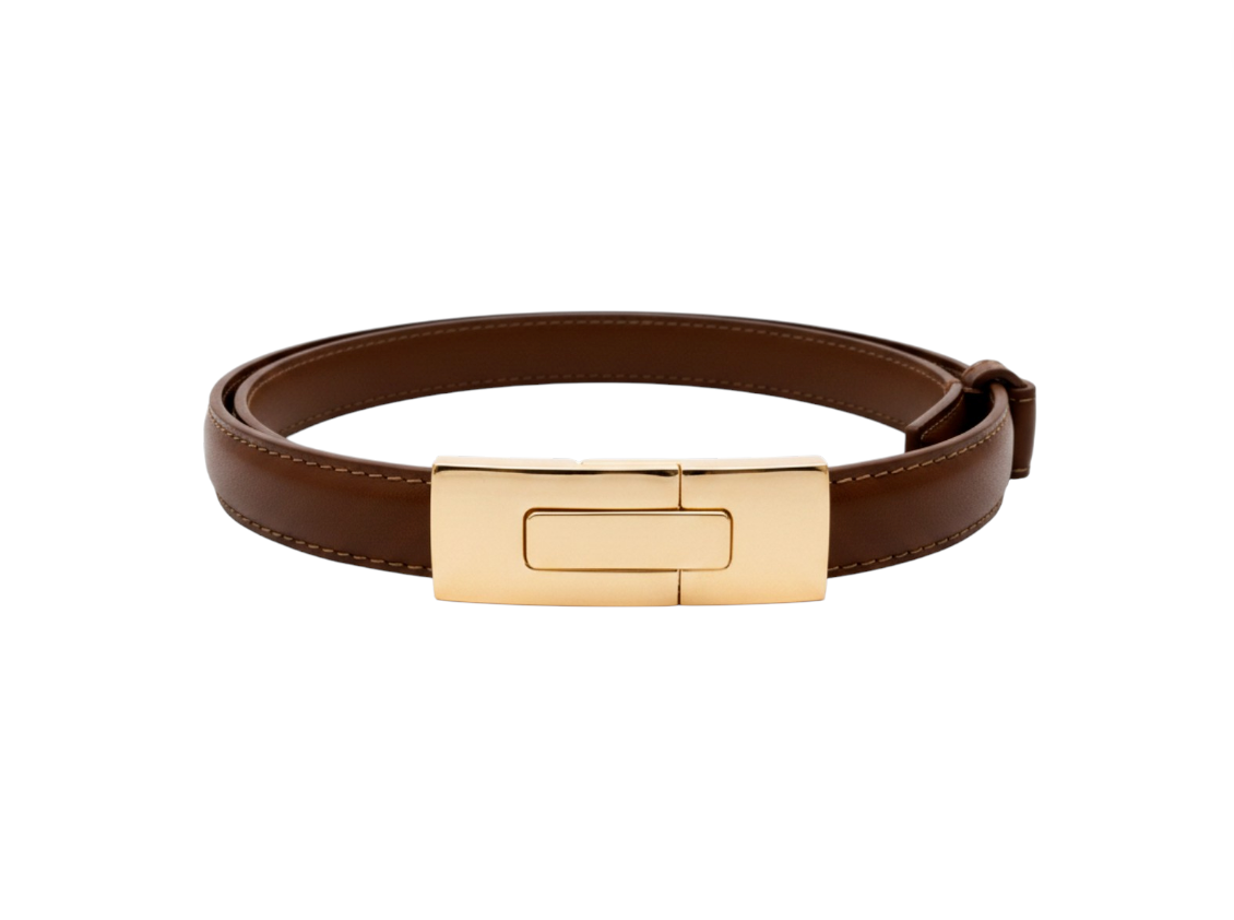 Brown Leather Belt