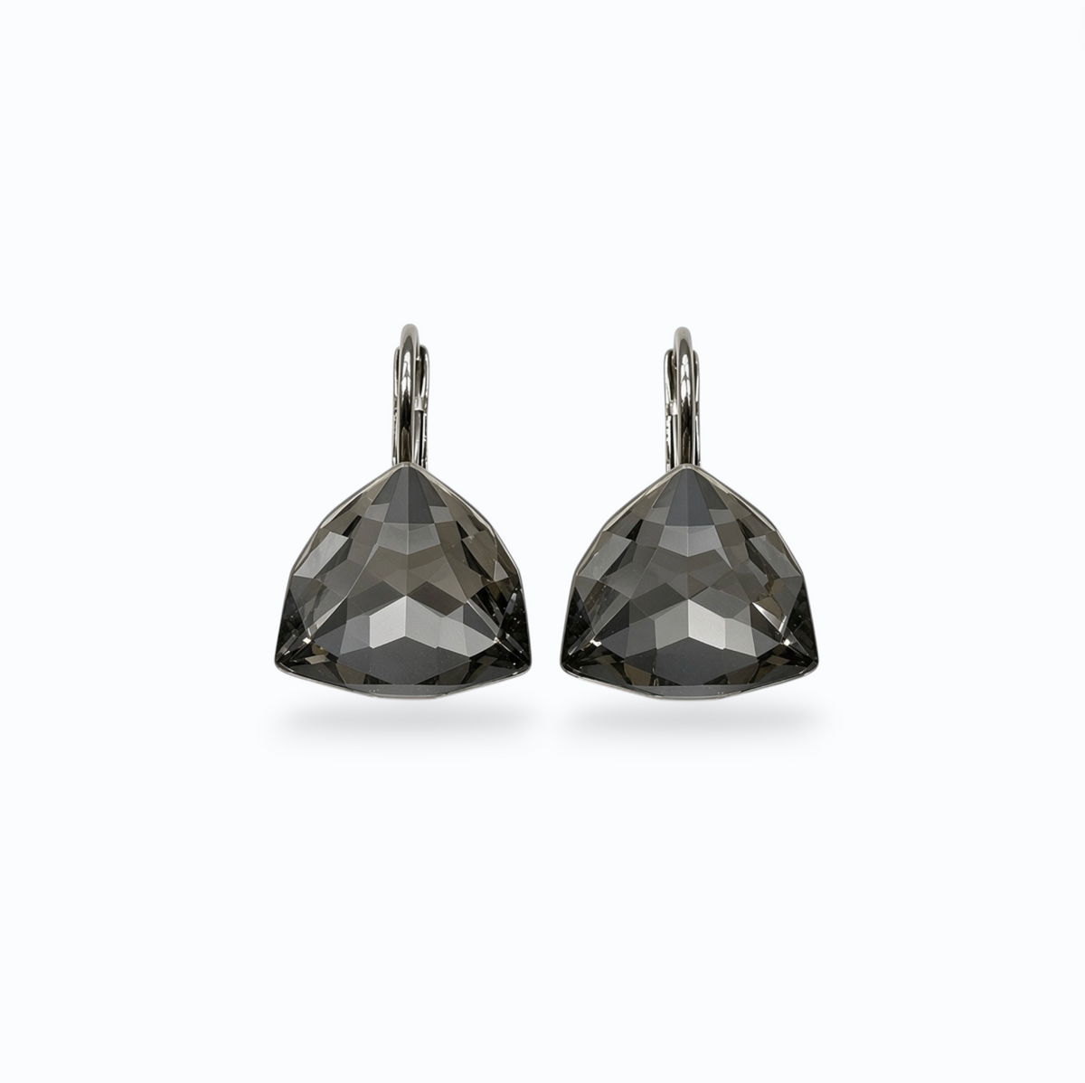 ODETTE | GUNMETAL HOOP EARRING