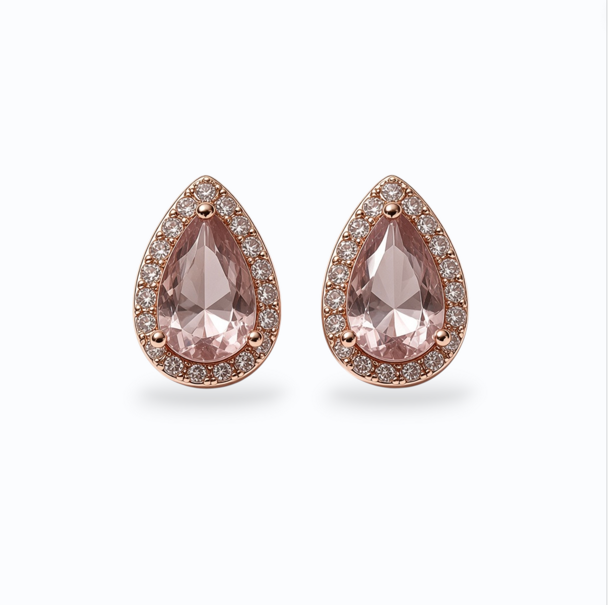 CORA | PEAR EARRING - Pink