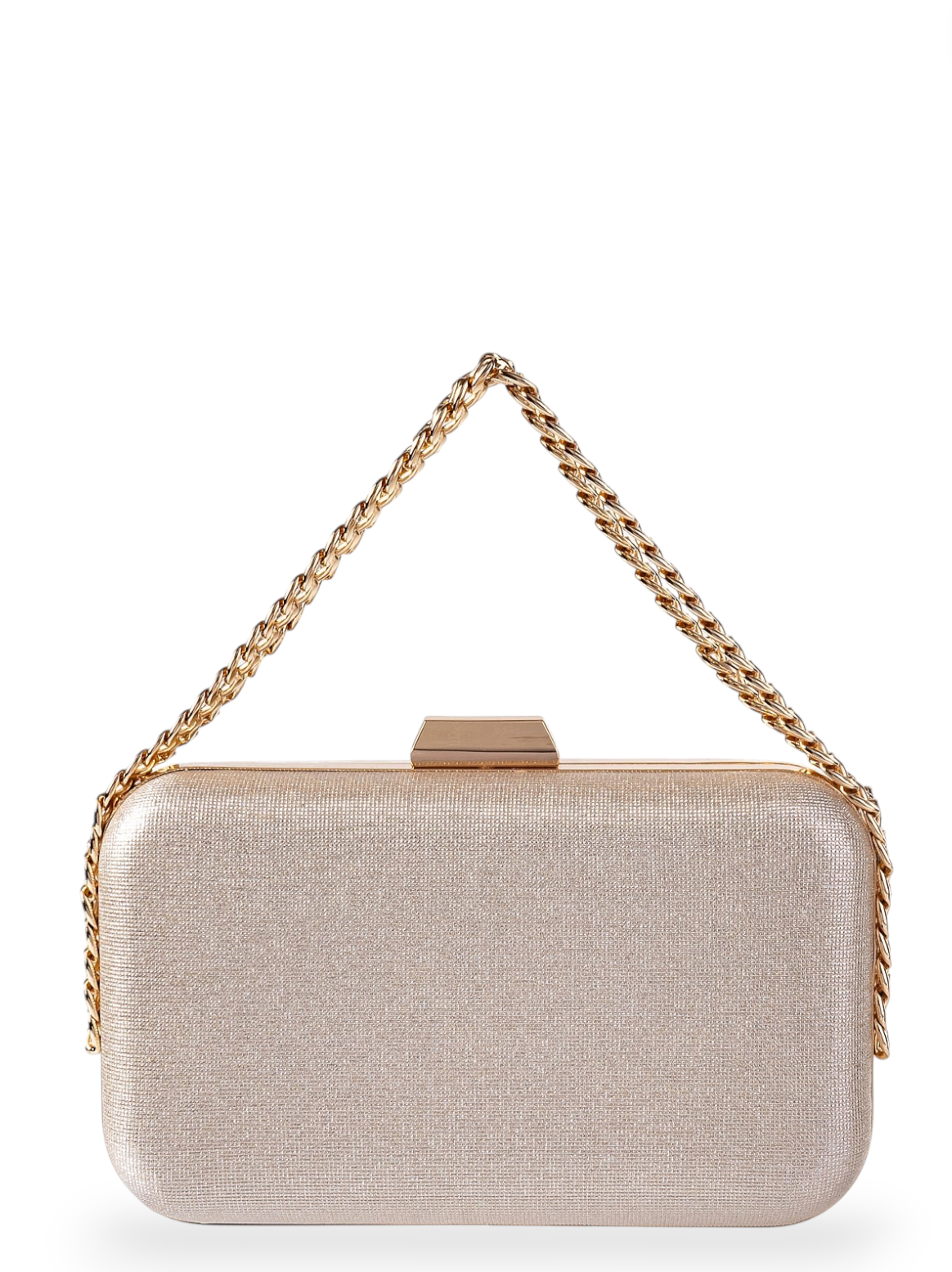 GREGORY LADNER | RECTANGLE CLUTCH BAG - CHAMPAGNE