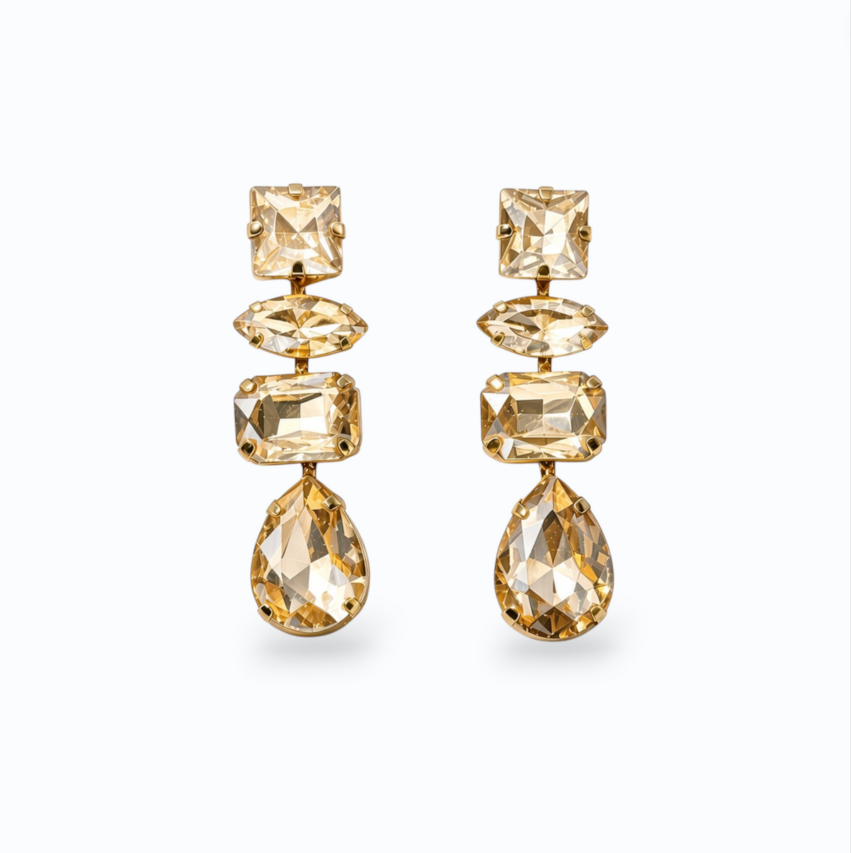 MELINA | EARRING - Champagne