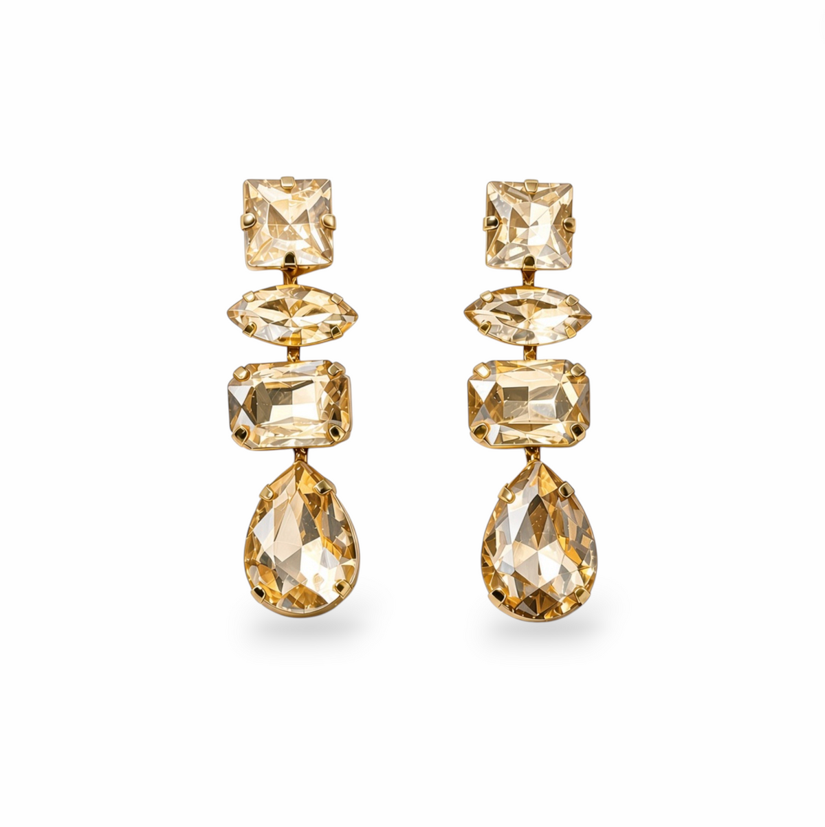 MELINA | EARRING - Champagne