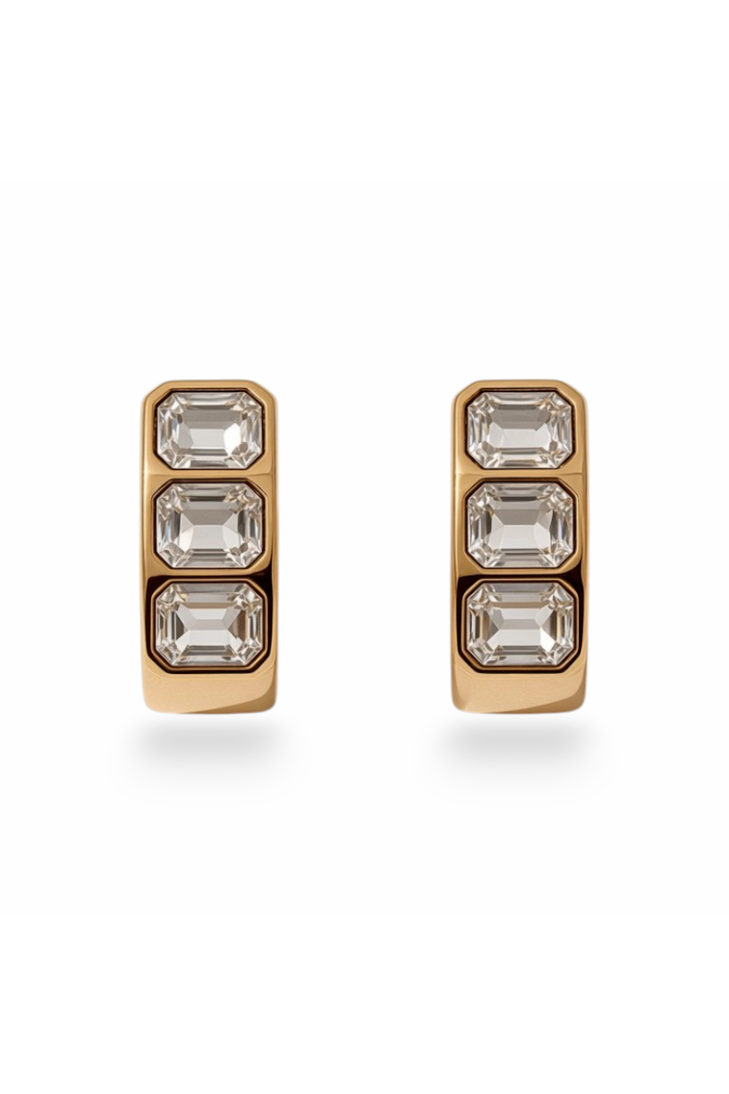 ELINDA | CRYSTAL EARRING