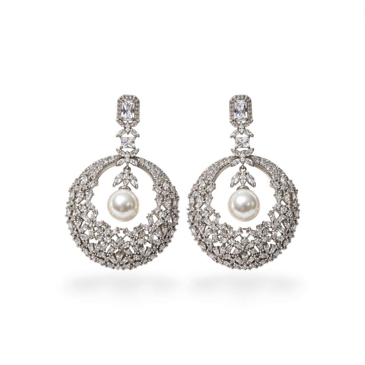 SOUL | CRYSTAL PEARL  EARRING