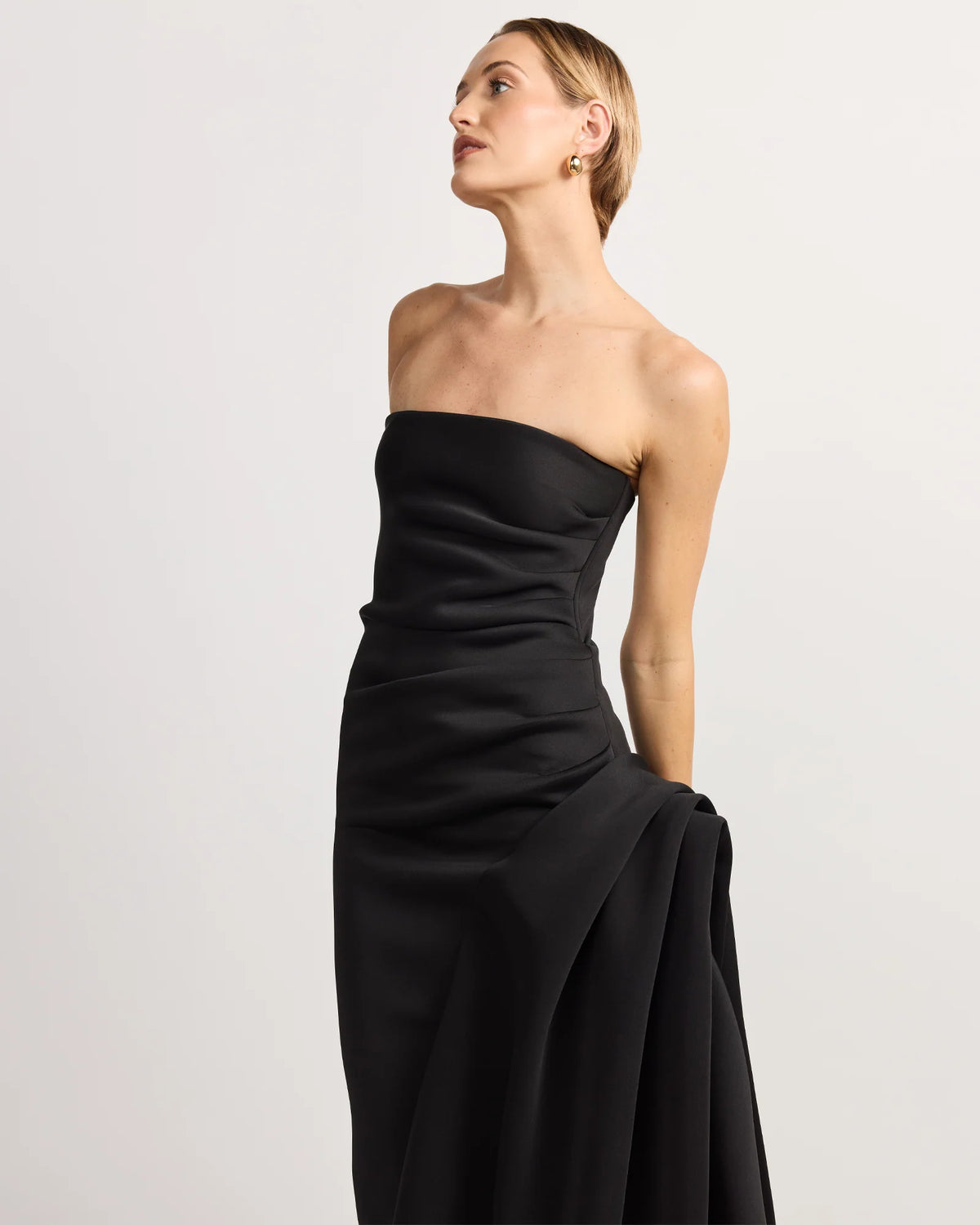 TOJHA | SOLRAE GOWN - BLACK
