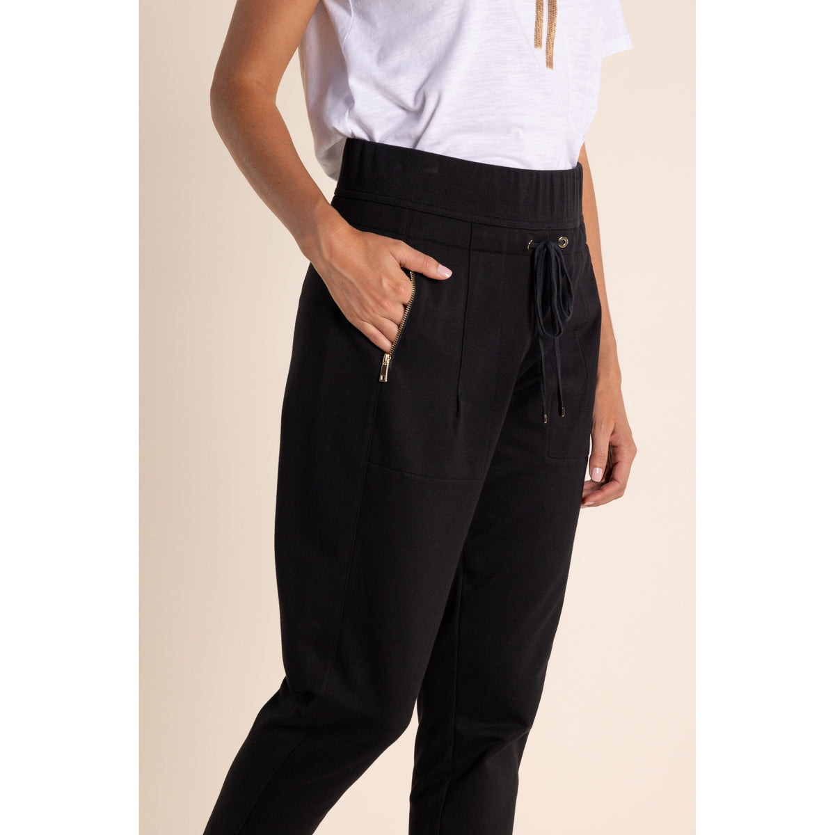 TWO T&#39;s | Track Pants - Black