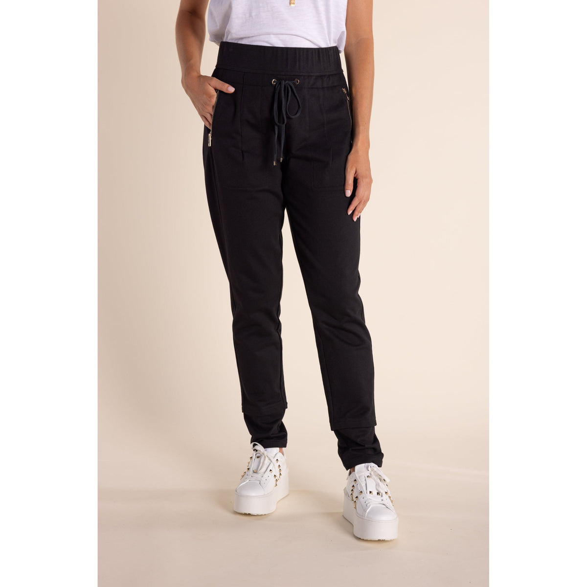 TWO T&#39;s | Track Pants - Black
