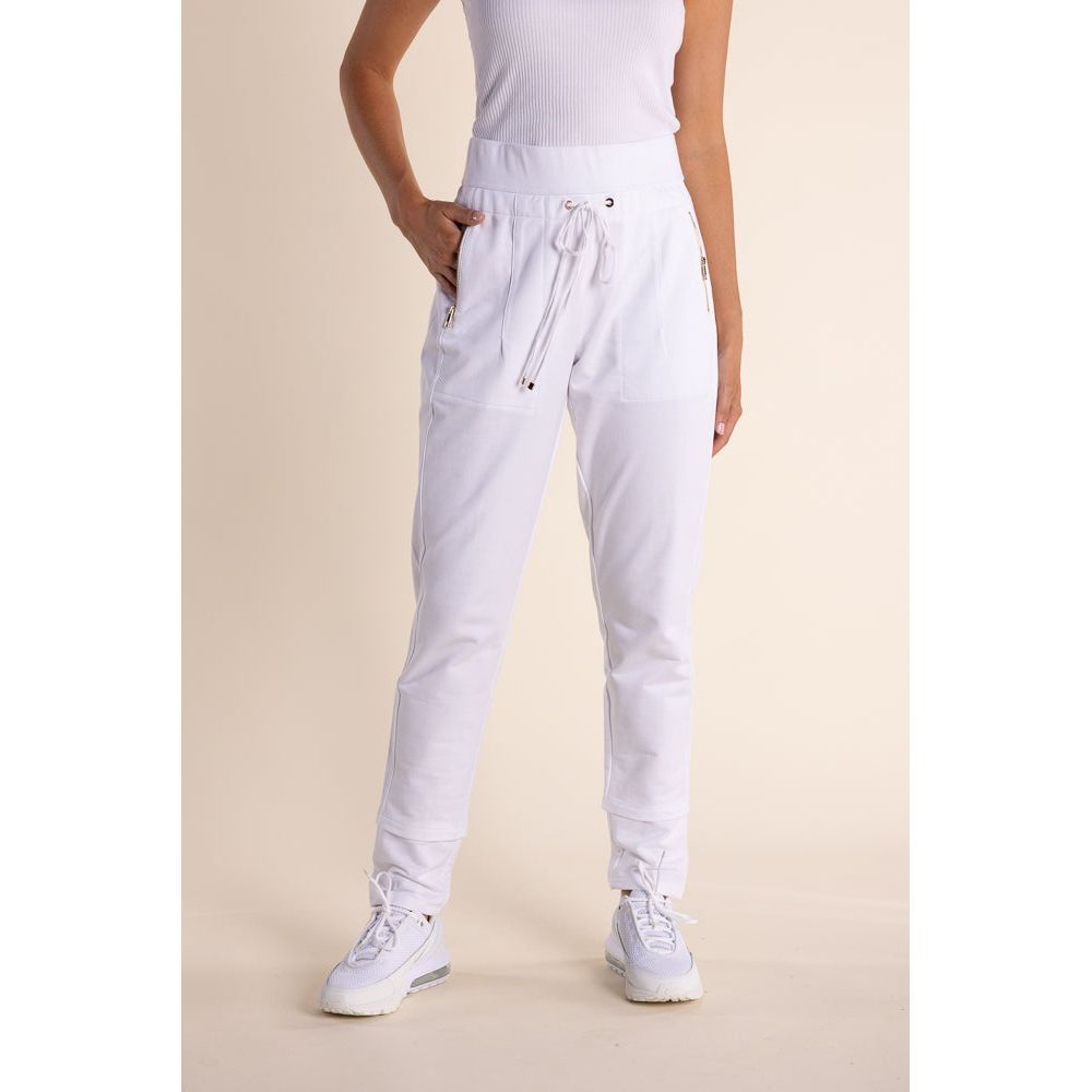 TWO T&#39;s | Track Pants - White
