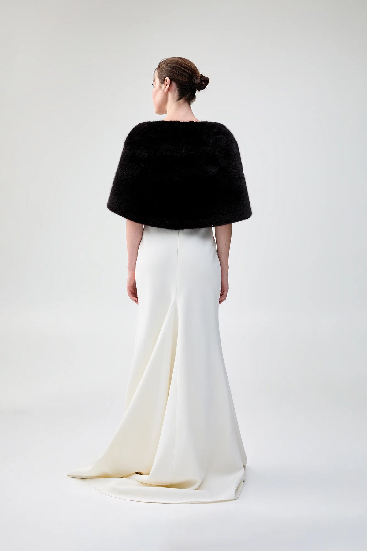 UNREAL FUR | Yasmine Wrap - Black