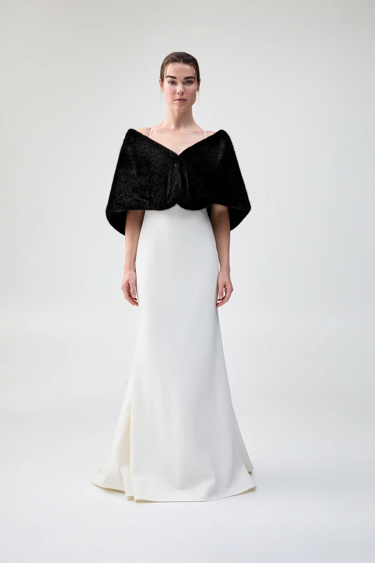 UNREAL FUR | Yasmine Wrap - Black