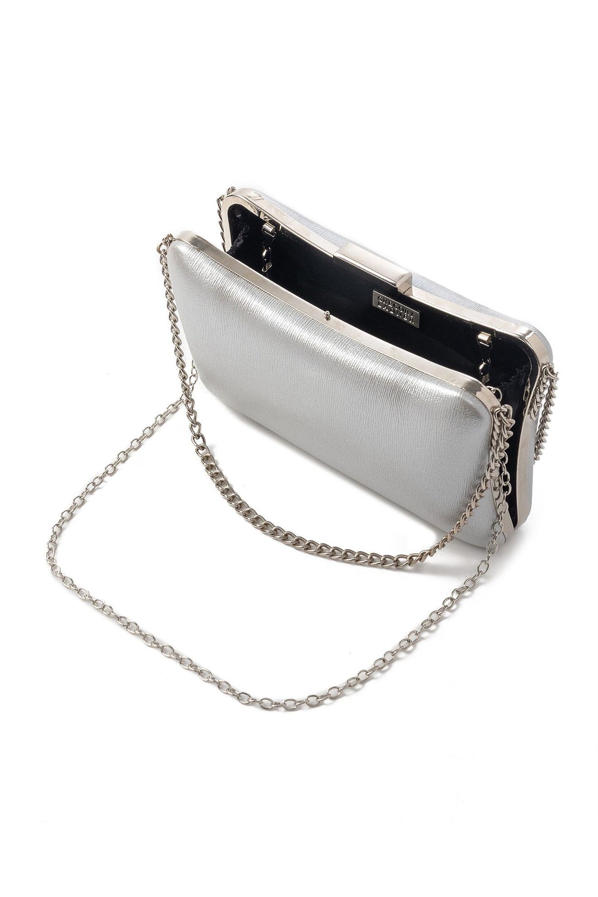 GREGORY LADNER |  AVA BAG WITH SIDE CHAIN -  Silver