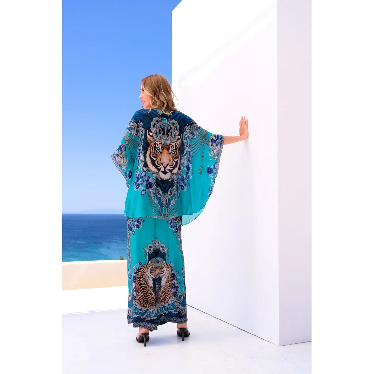 CZARINA | BLUE TIGRESS TROUSERS
