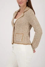 MONARI | OPENWORK JACKET - Brown