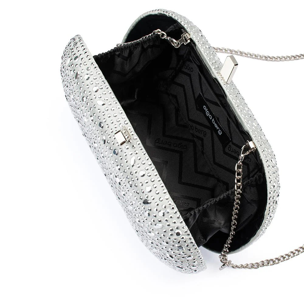 OLGA BERG | FAYE OVAL CLUTCH