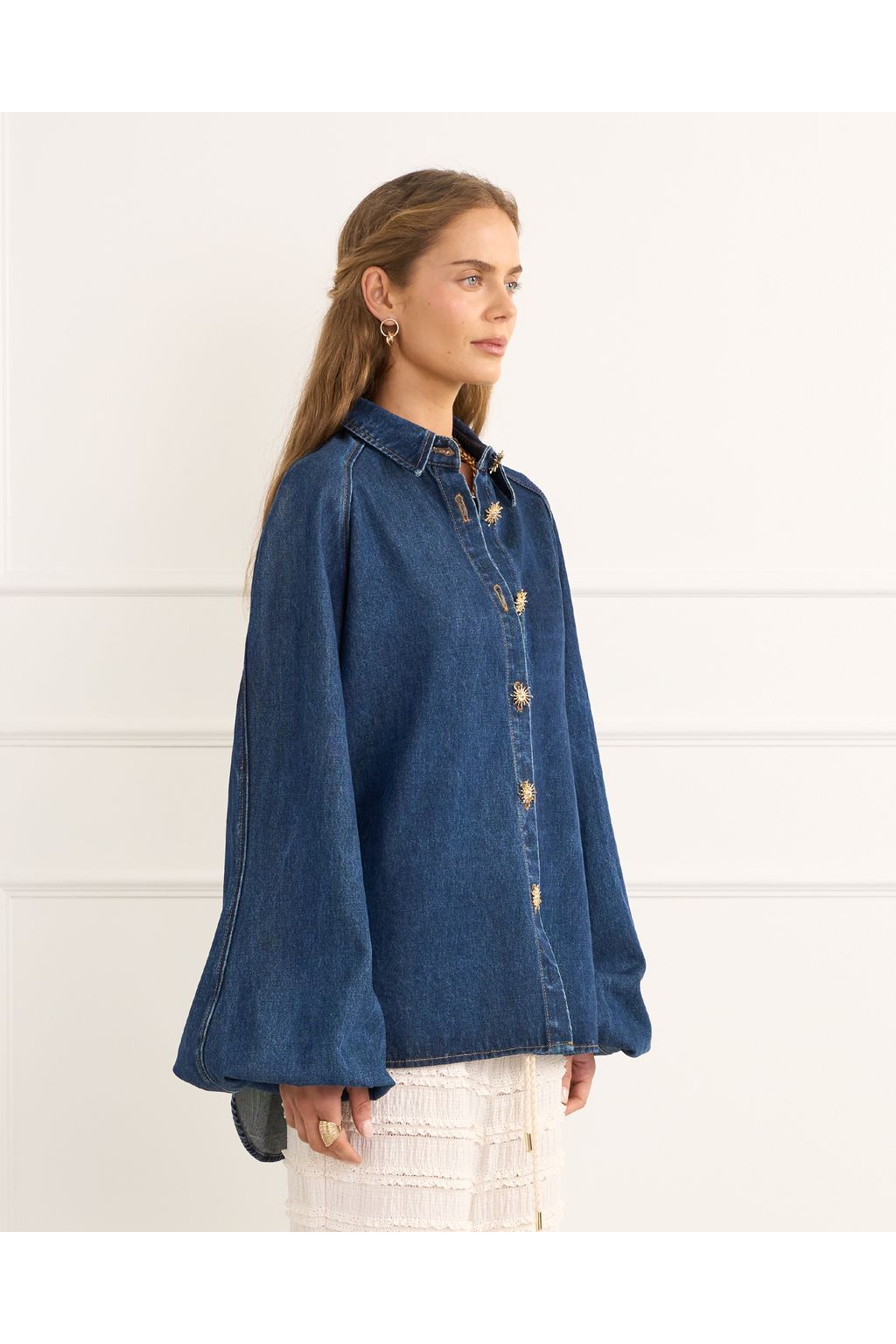 HEAVEN | Lucile Blouse - Denim
