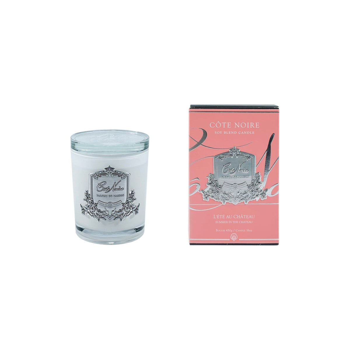 COTE NOIRE | SUMMER IN THE CHATEAU - WHITE VESSEL - SILVER BADGE