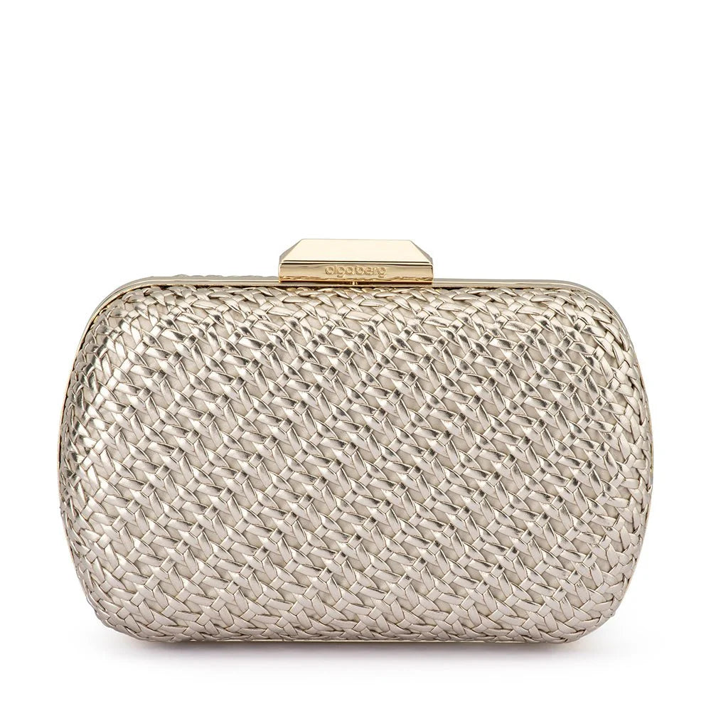 OLGA BERG | MALI TETURED CLUTCH