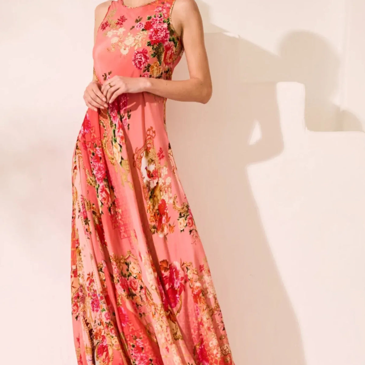 CZARINA | PINK PARADISE A-LINE DRESS