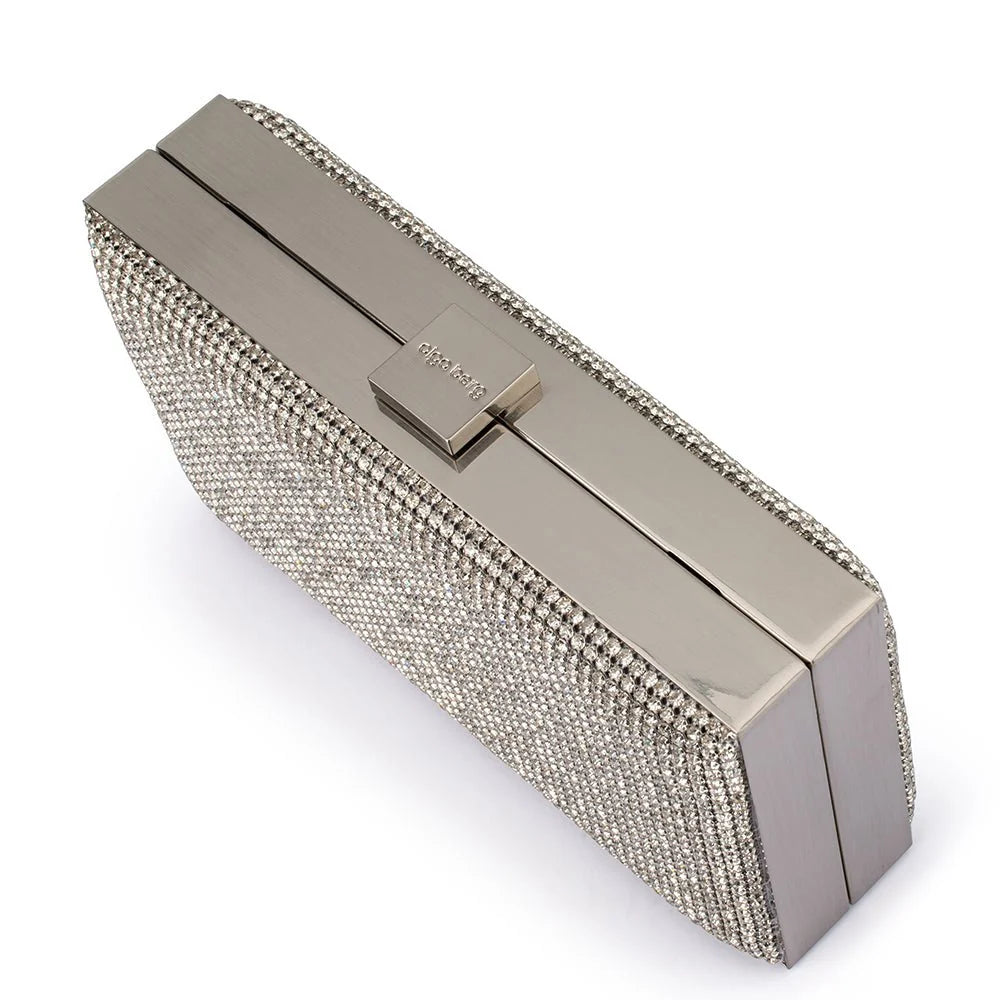 OLGA BERG | STEF CRYSTAL CLUTCH