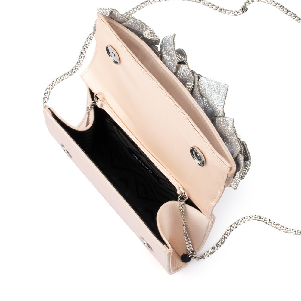 OLGA BERG | STELLA ROSETTE CLUTCH