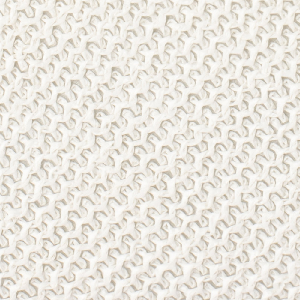 OLGA BERG | BIRDIE TEXTURAL HANDLE BAG - WHITE