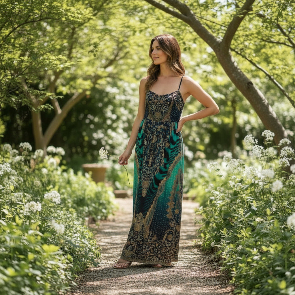 CZARINA |  EMERALD EMPRESS DRESS